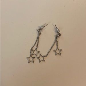 Brandy melville star earrings!!